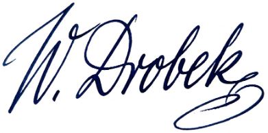 Podpis Wojciecha Drobka